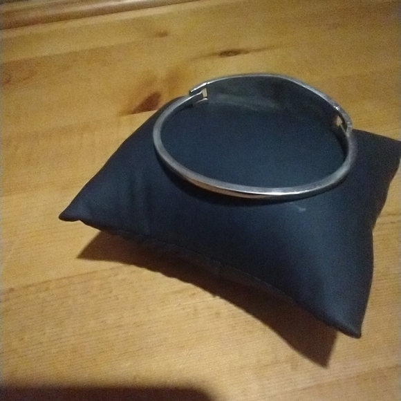 Vintage Alpaca Mexico Bangle Bracelet Flower Pink Enamel Mother Of… - Picture 11 of 16